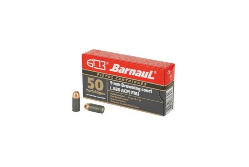 Barnaul Ammunition 380 ACP Pistol Cartridges