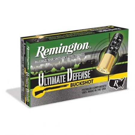 Remington Ultimate Defense Shotshell, 410 gauge, 2.75", 17 Pellets, #000 Buckshot, 15/box