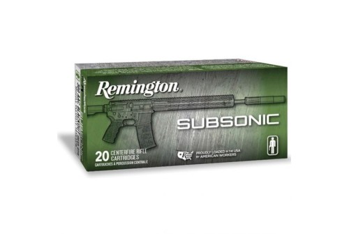 Remington Subsonic 220 gr OTFB .300 Blackout Rifle Ammo, 20/box - 28430