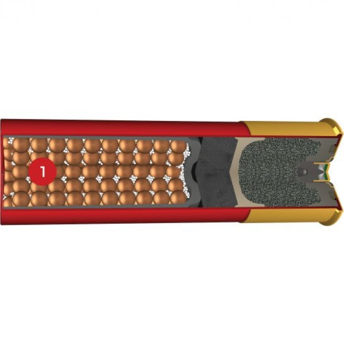 Winchester Super X 3" 12 Gauge Copper-Plated Lead Shotshell 6, 10/box - X123MT6