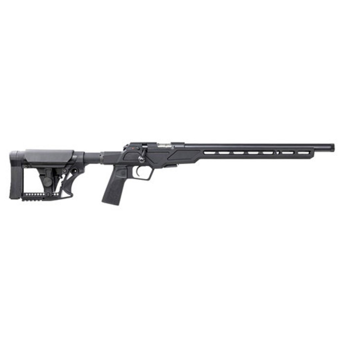 CZ 457 Varmint Precision Chassis 22 LR, 16.5" Threaded 1/2x28 Barrel, Black, Adj Stock, 5rd mag