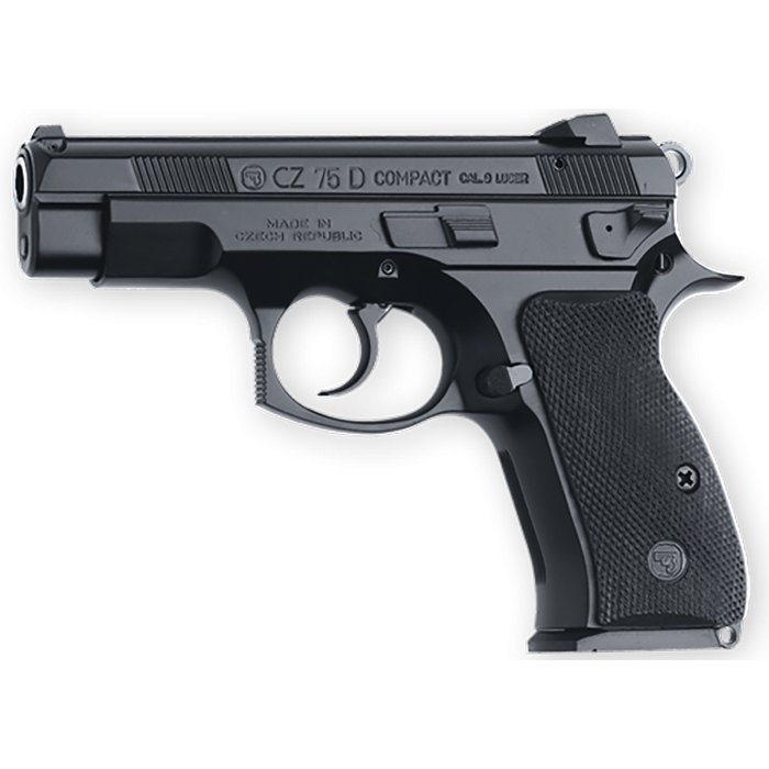 CZ 75 D PCR Compact, 9mm, Black - 91194