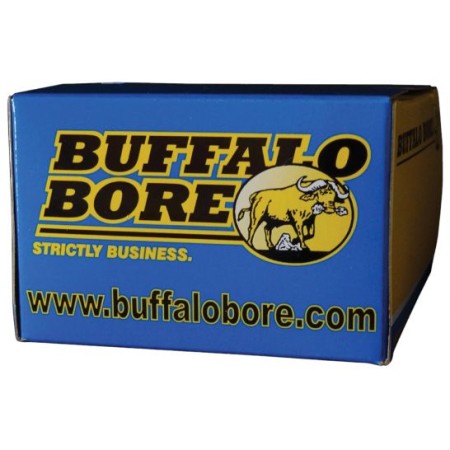 Buffalo Bore 223 Rem/5.56x45mm 69 grain Jacketed Hollow Point Rifle Ammo, 20/Box - S22369/20