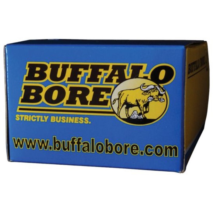 Buffalo Bore 223 Rem/5.56x45mm 69 grain Jacketed Hollow Point Rifle Ammo, 20/Box - S22369/20