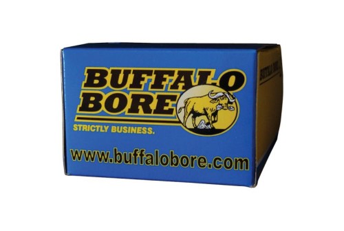 Buffalo Bore Heavy 444 Marlin 300 grain Jacketed Flat Nose Rifle Ammo, 20/Box - 9B/20