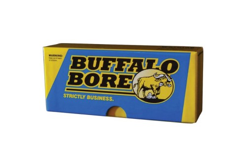 Buffalo Bore 45-70 Mag 405 grain Jacketed Flat Nose Lever Gun Rifle Ammo, 20/Box - 8B/20