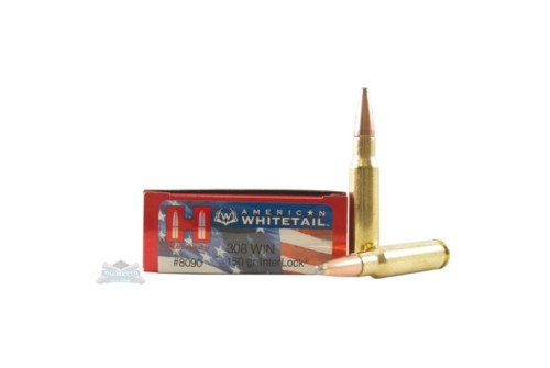 Hornady 308 Win 150gr Interlock American Whitetail Ammunition 20rds -8090