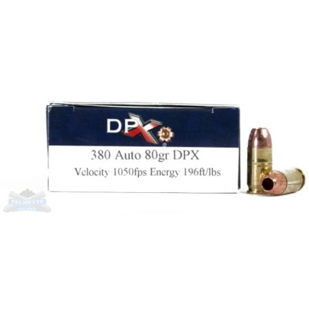 CORBON DPX 380ACP 80GR BRNS X 20/500