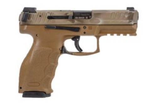 Heckler And Koch (Hk Usa) Vp9 9Mm Fde/Camo 4.1" 17+1 Fs# 81000589