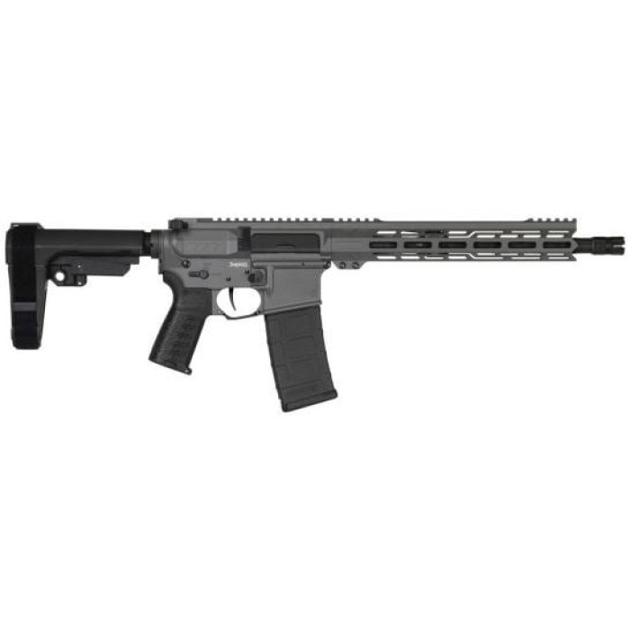 CMMG Banshee Mk4 .300 BLK 12.5in 30rd Tungsten Semi-Auto AR Pistol (30AB20F-TNG)