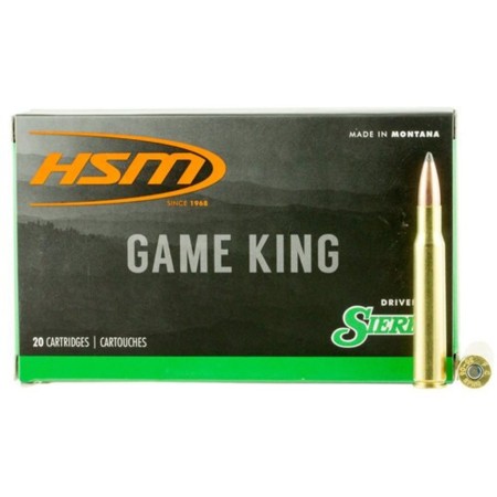 Hsm 300Rum14n Game King  300 Rum 200 GR Sierra Gameking Spitzer Boat Tail 20 Per Box/ 20 Case