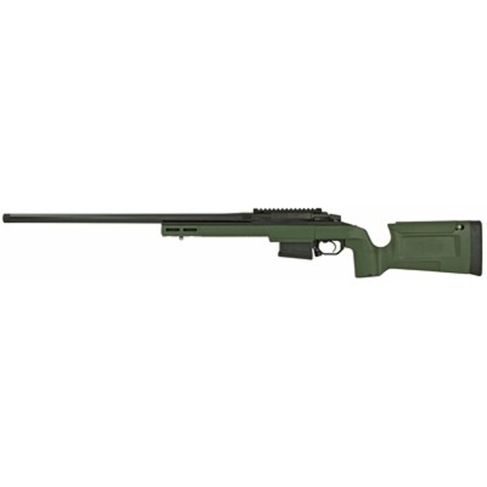 Seekins Precision Havak Bravo 6.5 Creedmoor, 24" Barrel, KRG Bravo/Aluminum Chassis, Green/Black, 20rd