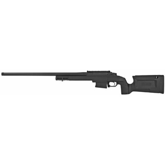 Seekins Precision Havak Bravo 6.5 PRC, 24" Barrel, KRG Bravo/Aluminum Chassis, Black Synthetic Stock, Black, 20rd