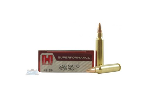 Hornady 5.56 NATO 55 Grain GMX SPF-20 Count