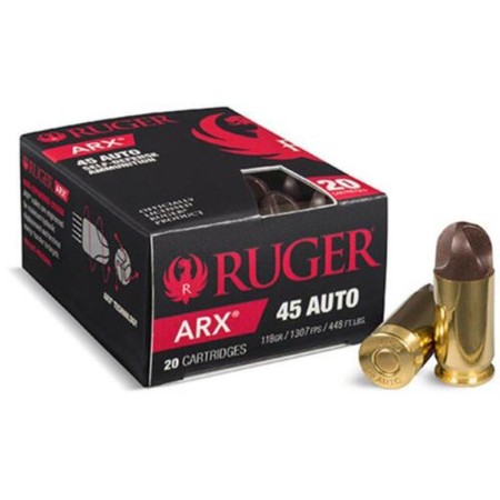 Ruger 45ACP 114 ARX 20/10 - Brass Casing