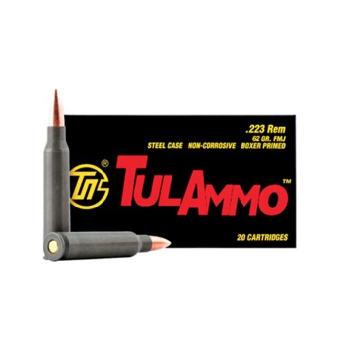 Tulammo Rifle, Tula Ta223620 223rem   62 Fmj    20rds