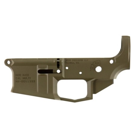 Aero Precision, M4E1 Stripped Lower, 223REM, 556NATO, Flat Dark Earth