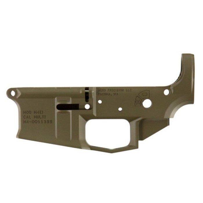 Aero Precision, M4E1 Stripped Lower, 223REM, 556NATO, Flat Dark Earth