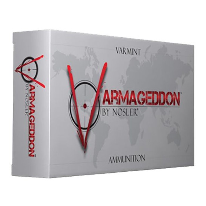 Nosler 243 Win 55 grain Varmageddon Rifle Ammo, 20/Box - 65165