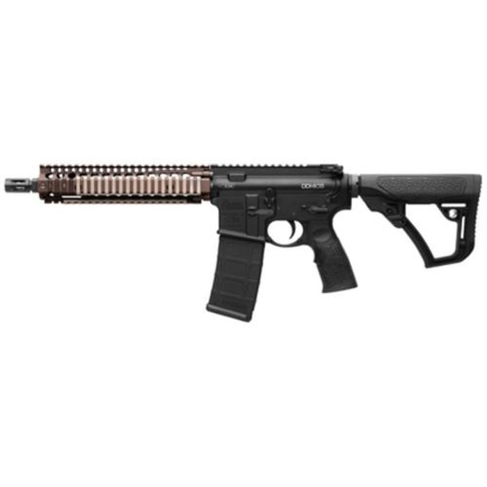 Daniel Defense MK18 SBR 5.56 10.3" Barrel Flat Dark Earth RISII MK18 Handguard 30 Rd Mag, All NFA Rules Apply