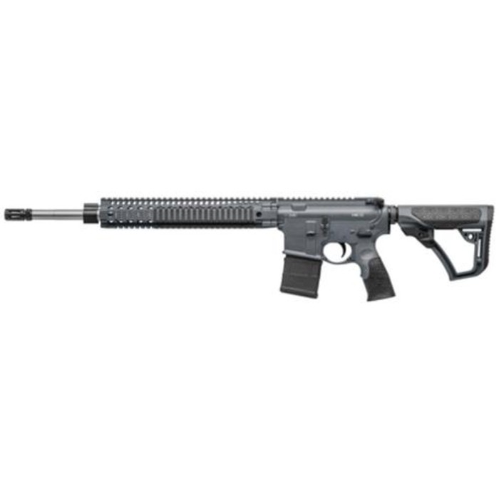 Daniel Defense DD MK12 Carbine 5.56, 18" Barrel, Salt Bath Nitride, DD Stock Tornado Gray Cerakote, 30rd Mag