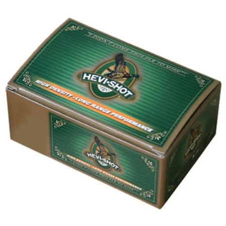 HEVISHOT Duck 10 Gauge 3.5in 1-3/4 oz 2 Shot 10 Box/10 Case Ammo (10231)