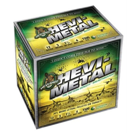 Hevi-Metal 12Ga 3'' #6 1-1/4Oz 25/Bx 30006