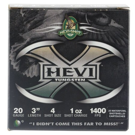 Hevishot Hevi-x, Hevi 52304 Hevi-x  20 3"    4 1oz   25rds