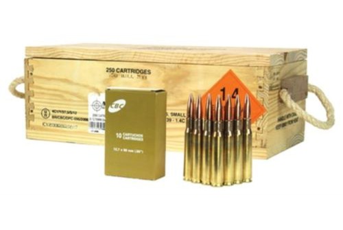 Barrett Rifle 50 BMG 661gr, M33 Ball, 250rd Box