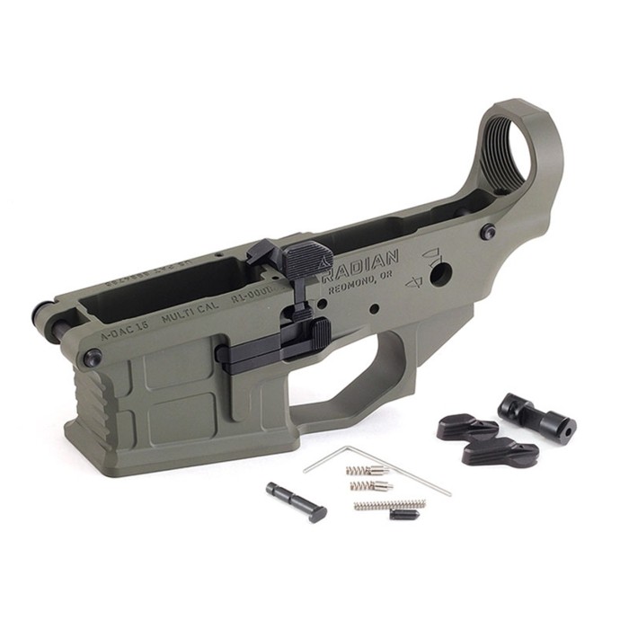 RADIAN WEAPONS ADAC-15 Lower Receiver, Multi-Cal, Radian OD, Aluminum