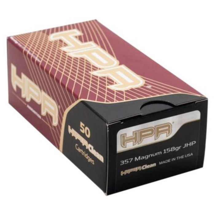 HyperClean Defensive .357 Magnum 158 Grain XTP Hollow Point - Brass Casing