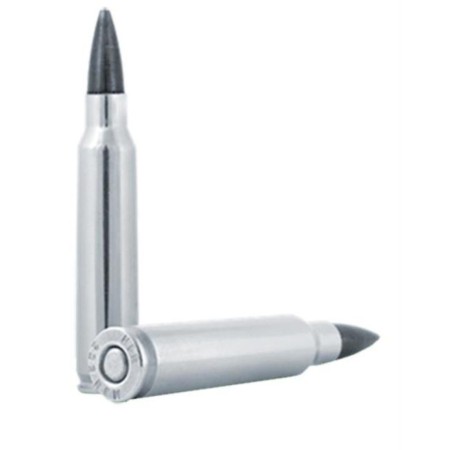 HPR Ammo BlackOps .223 REM/5.56 NATO Jacketed Hollow Point 6 - Nickel Plated Brass Casing