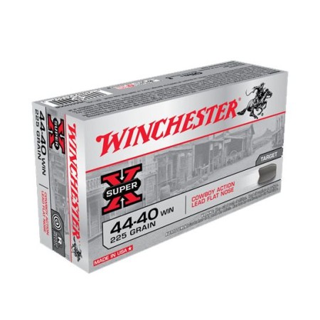 Winchester 44-40 Winchester 225gr LRN Cowboy Ammunition, 50 Round Box - USA4440CB