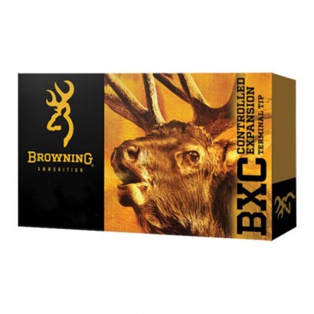 Browning 7mm Remington Magnum 155gr BXC Ammunition, 20 Round Box - B192200071