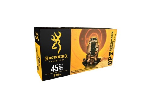 Browning 45 Auto/ACP 230gr BPT Performance Target Ammunition 50rds - B191800451