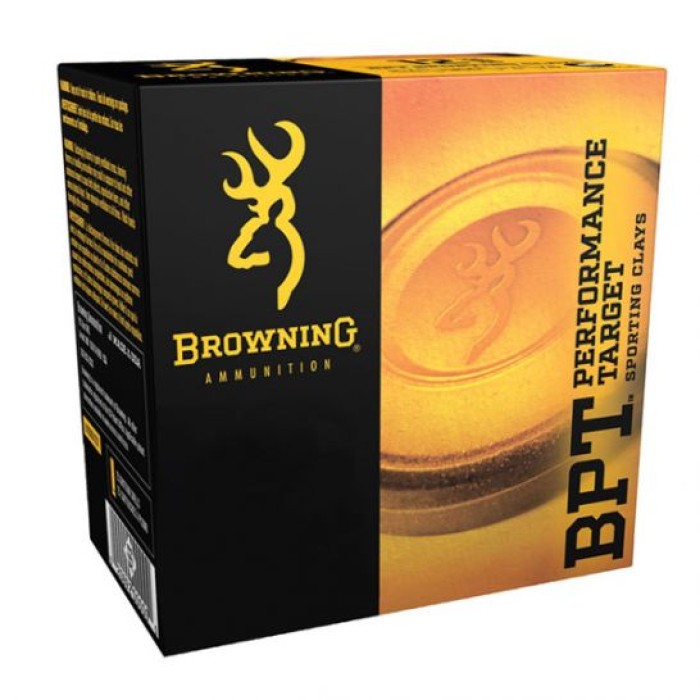 Browning 12GA 2.75" 1-1/8 oz. 1200 FPS #7.5 BPT Target Shotshell Ammunition, 25 Round Box - B193621227