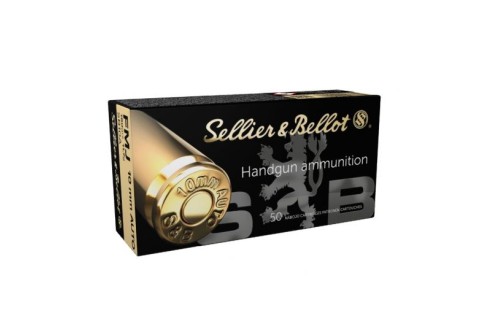 Sellier & Bellot 10mm Auto 180gr FMJ Ammunition, 50 Round Box - SB10A