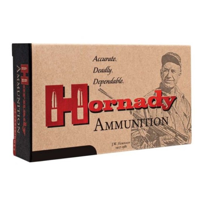 Hornady 22 Hornet 45gr SP Match Custom Ammunition, 50 Round Box u2012 83028