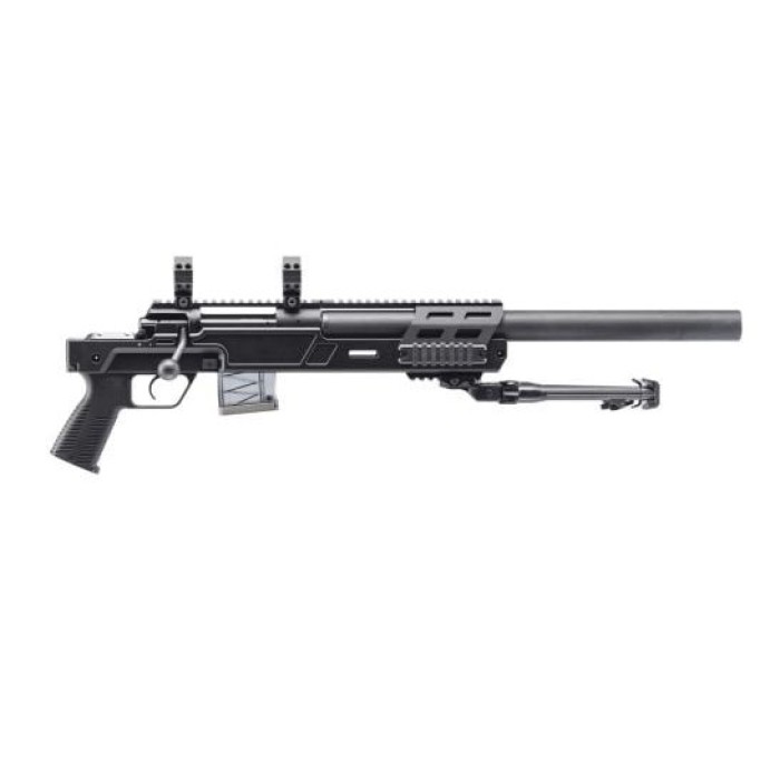 B&T USA SPR300 .300 AAC Blackout Bolt Action Rifle, Black - BT-SPR300-Pistol-Kit