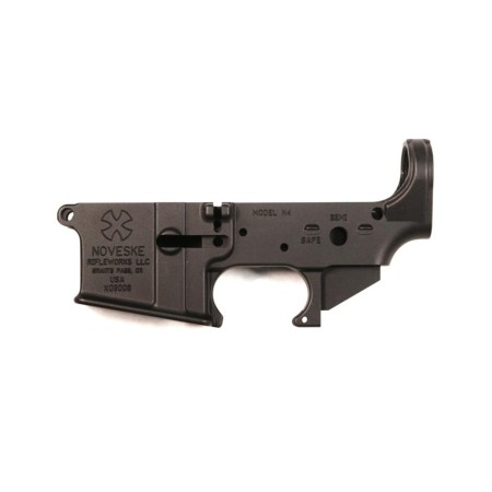 Noveske, N4 Stripped Lower Receiver, Gen 1, Semi-automatic, 223 Rem/556NATO, Black Finish, Includes Set Screw