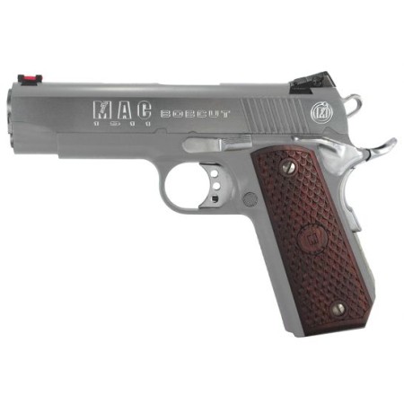 MAC 1911 Bobcut 45 ACP 8+1 Round Pistol, Hard Chrome - M19BC45C