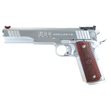 MAC Bullseye 45 ACP 6 inches 8+1 Round Pistol, Hard Chrome - M19BE45C