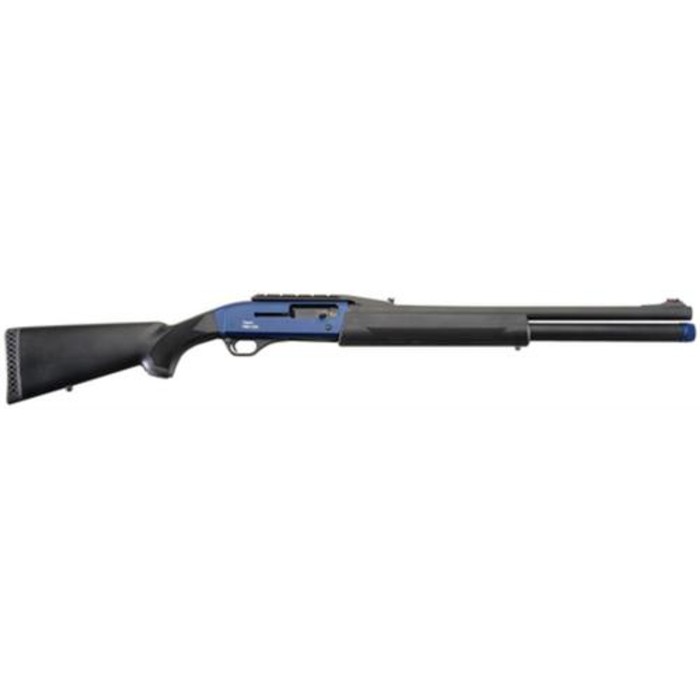 FN SLP Competition 12 Ga 3 Inch Chamber 24 Inch Vent Rib Barrel Fiber Optic Front Sight Anodized Blue Aluminum Receiver Black Synthetic Stock