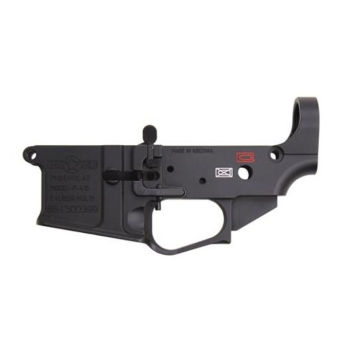 Patriot Ordnance Factory Gen 4 223 Stripped Lower Receiver Semi Auto Black Anodized