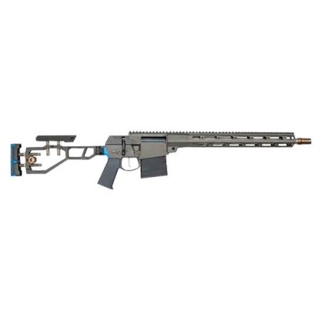 Q LLC The Fix .308 Win 17" AR Rifle, Gray - Superior Accuracy, Robust Design and Compact Performance - FIX-308-17IN-BLU