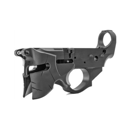 SHARPS BROS Overthrow Stripped Lower AR-15 Multi-Caliber Black Hardcoat Anodized