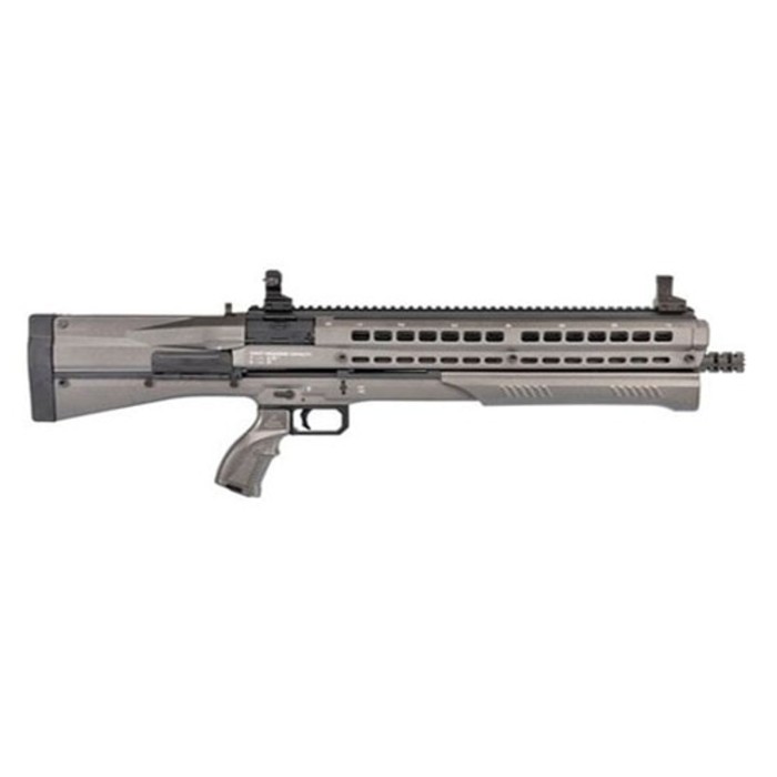 UTAS UTS-15 Dual Tube 12 Ga Pump 18.5" Barrel Cerakote Grey Tungsten 14rd