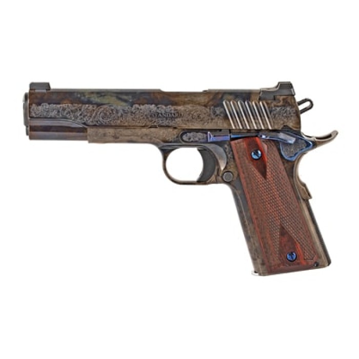 Standard Manufacturing 1911 .45 ACP 5-inch 7Rds Case Colored Engraved