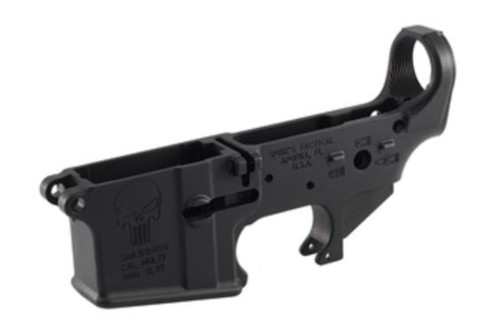 Spikes Tactical Punisher Black Open Stripped Lower Receiver