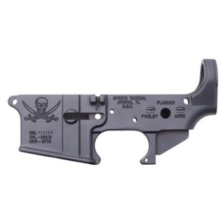 Spikes Lower Receiver Stripped -, Calico Jack Logo